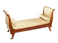 A French Empire Mahogany Day Bed — 18TH CENTURY