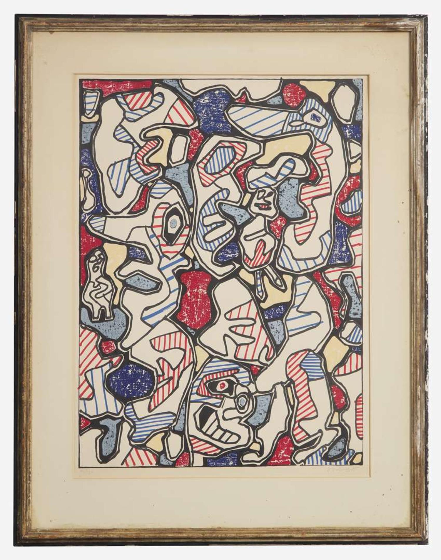 Jean Dubuffet (French, 1901-1985) - Samedi Tantôt