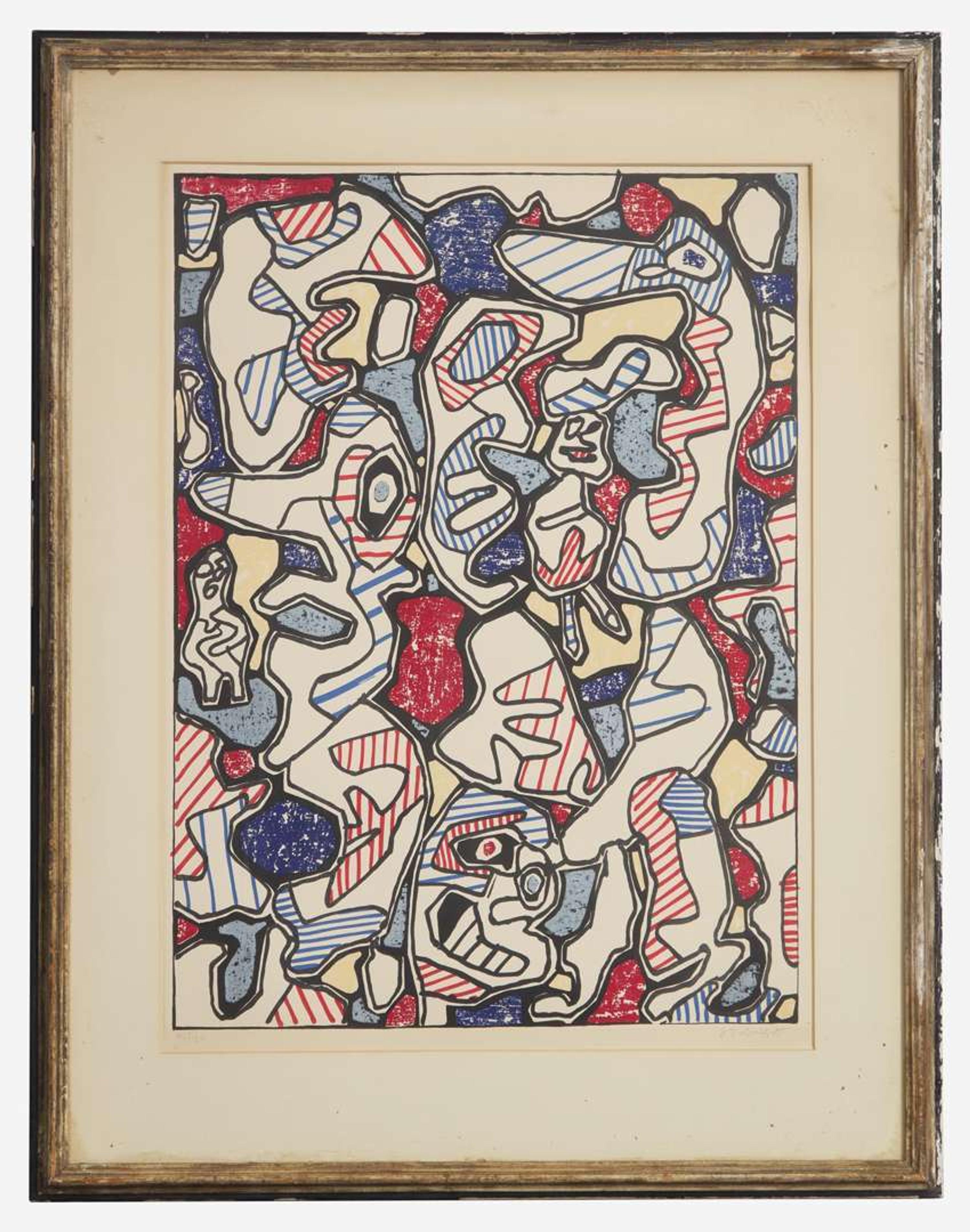 Jean Dubuffet (French, 1901-1985) - Samedi Tantôt