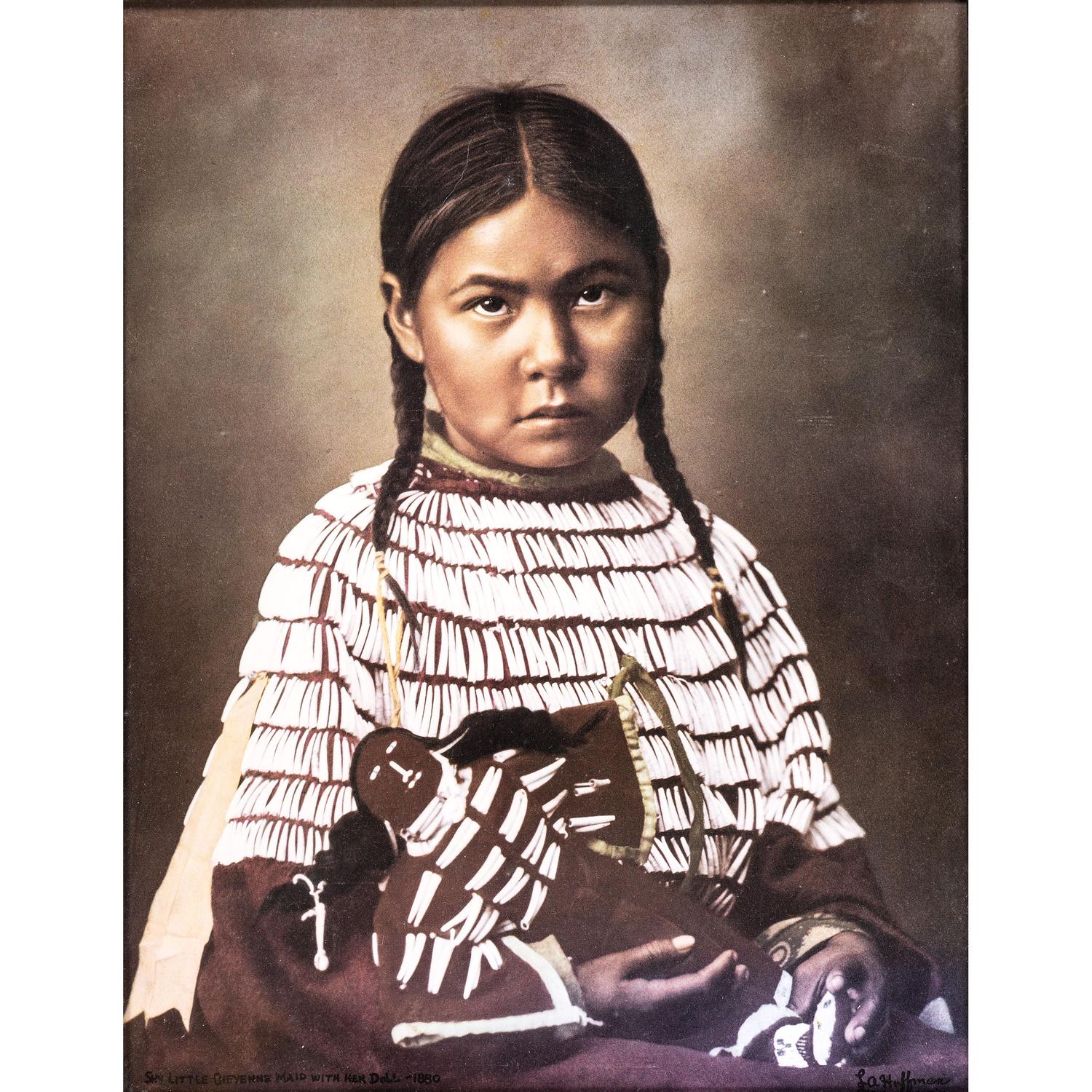 [NATIVE AMERICANS]. A group of 21 prints and photographs of Native American subjects, incl. examples by L.A. Huffman and Detroit Photographic Co.