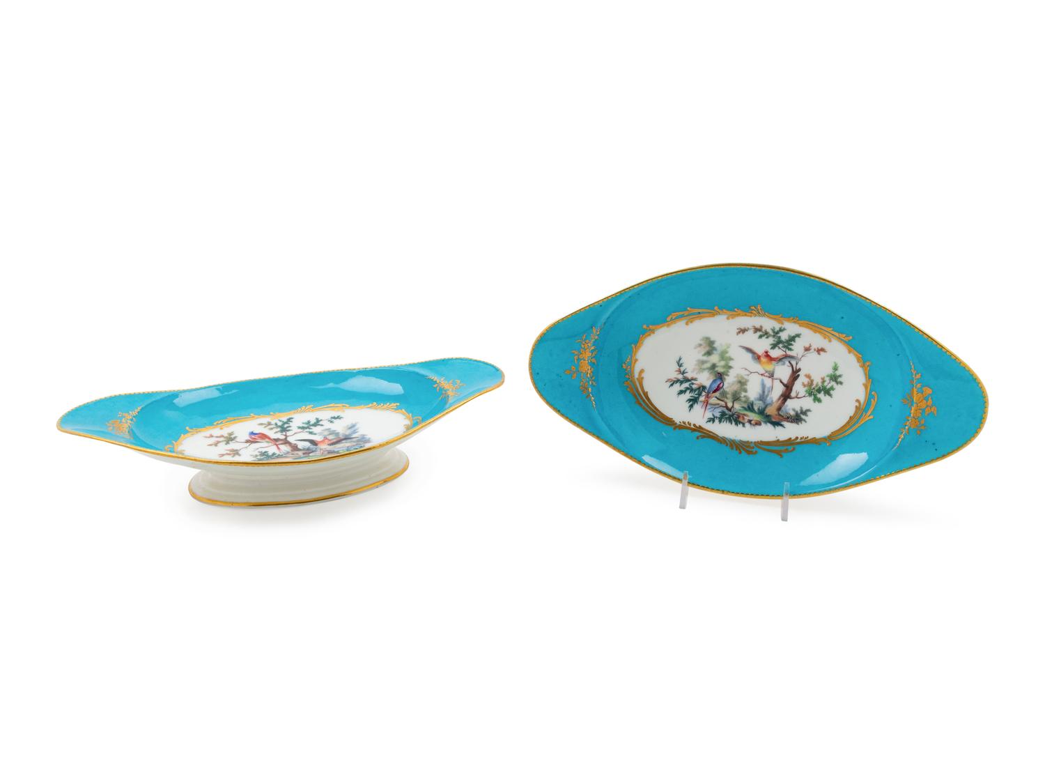 A Pair of Sèvres Style Porcelain Bowls