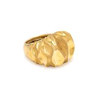 NICHOLAS VARNEY, YELLOW GOLD RING