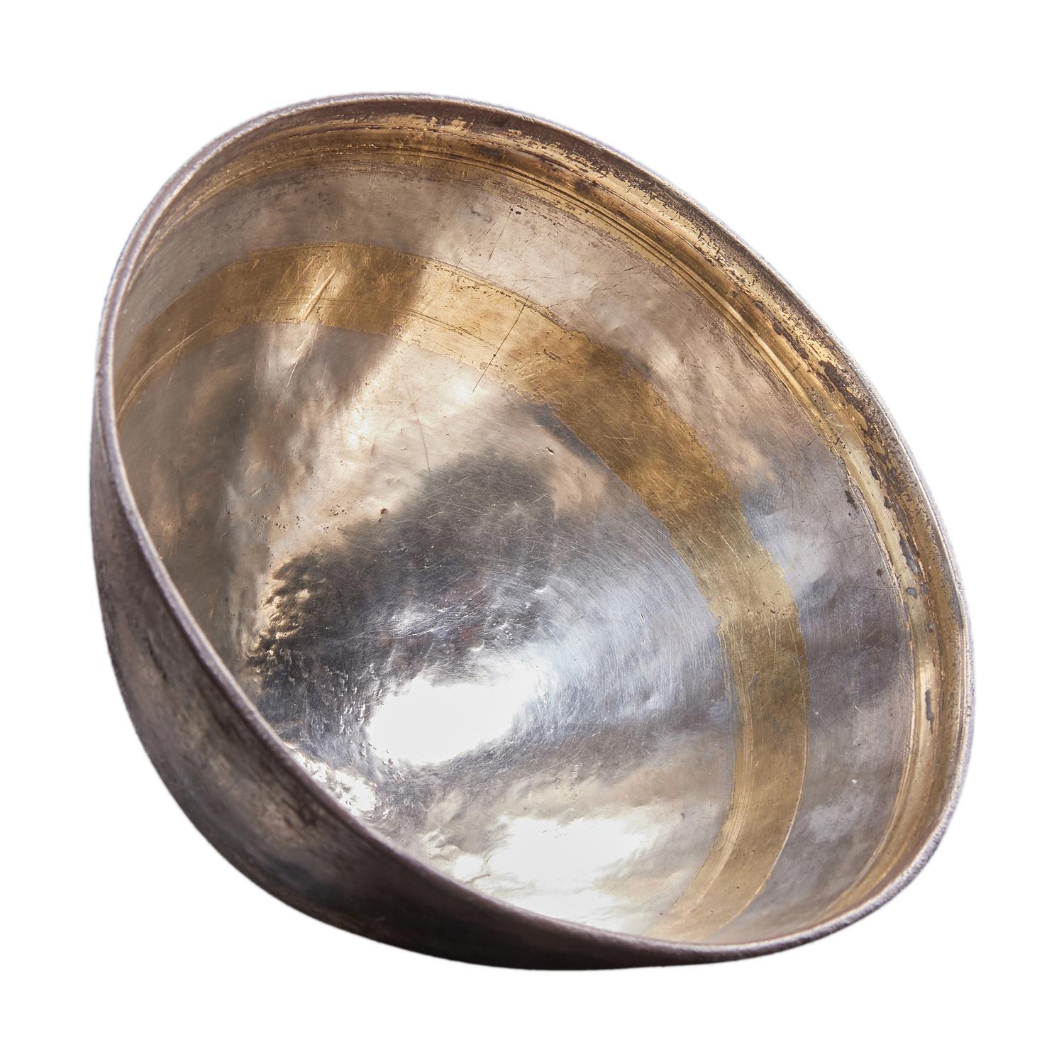 A Hellenistic Gilt-Silver Bowl