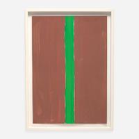 Günther Förg (German, 1952-2013) Untitled (Brown-Green)