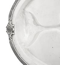 A Mexican Silver Well-and-Tree Serving Platter