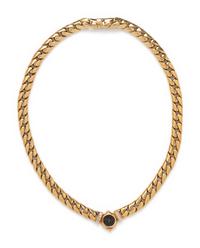 BULGARI, YELLOW GOLD, COIN AND DIAMOND 'MONETE' NECKLACE