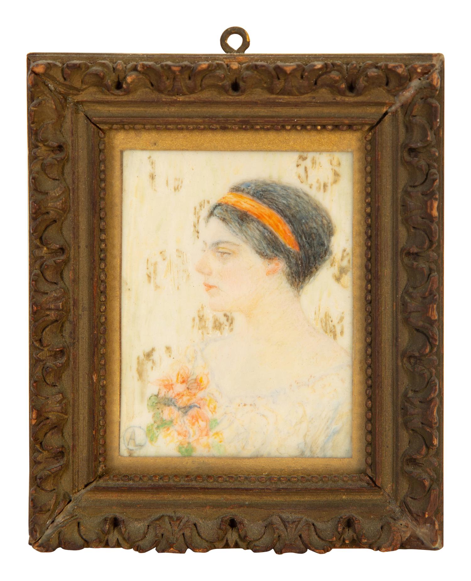 Two Portrait Miniatures