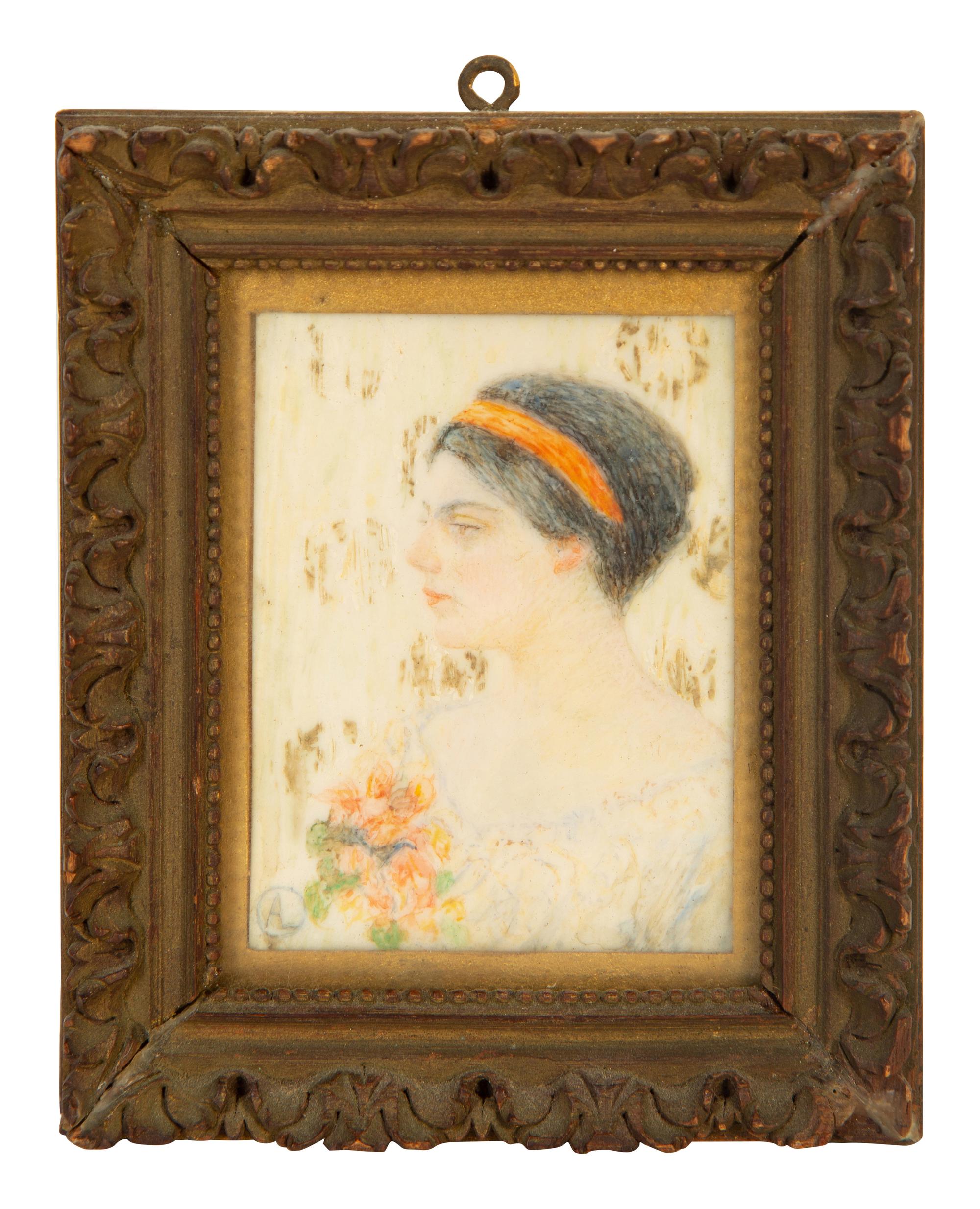 Two Portrait Miniatures