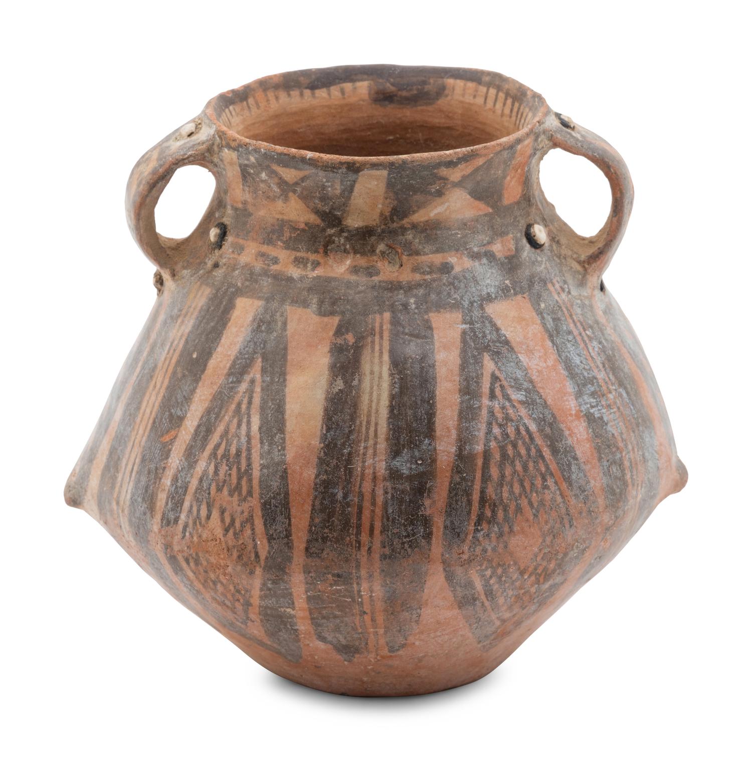 A Chinese Neolithic Style Painted Pottery Jar
