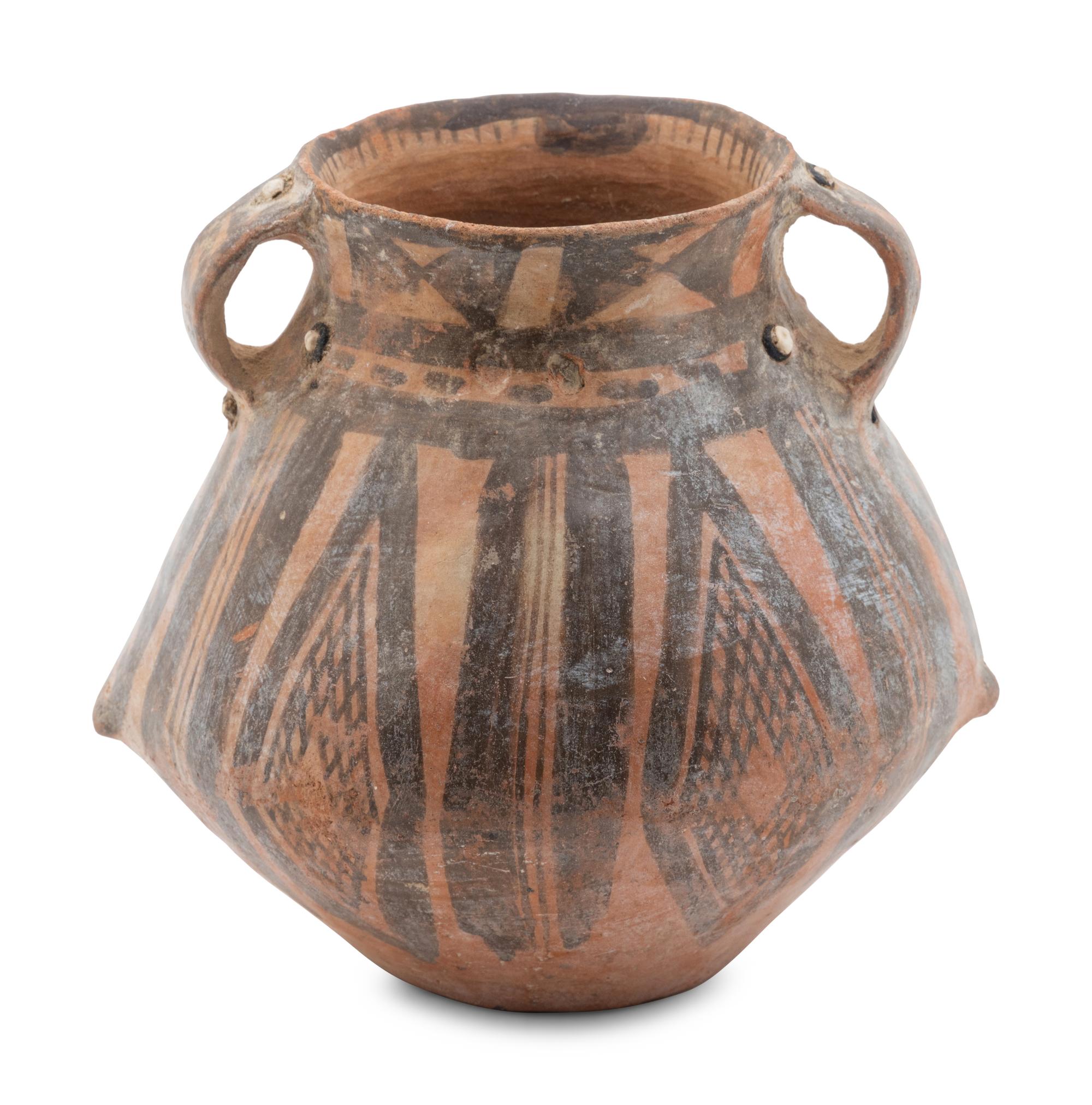 A Chinese Neolithic Style Painted Pottery Jar