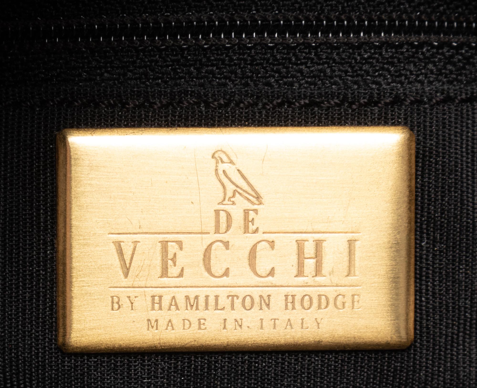 Four Woven Leather Handbags: Two Bottega Veneta, One Fendi, and One De Vecchi, 1980s