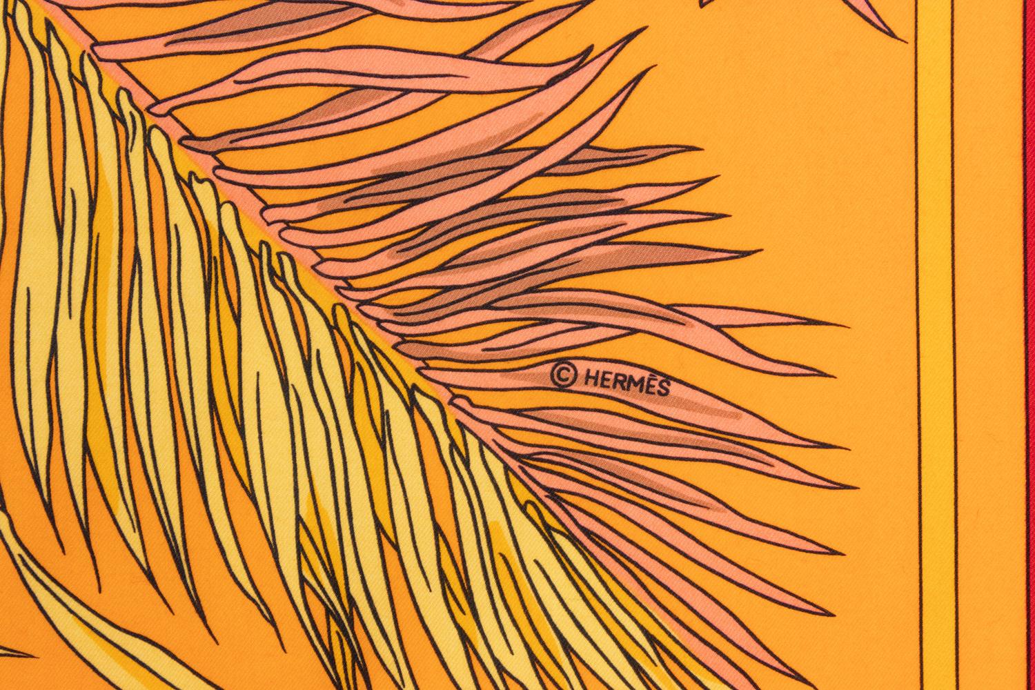 Three Hermès 70cm Cotton Scarf, 1990-2010s