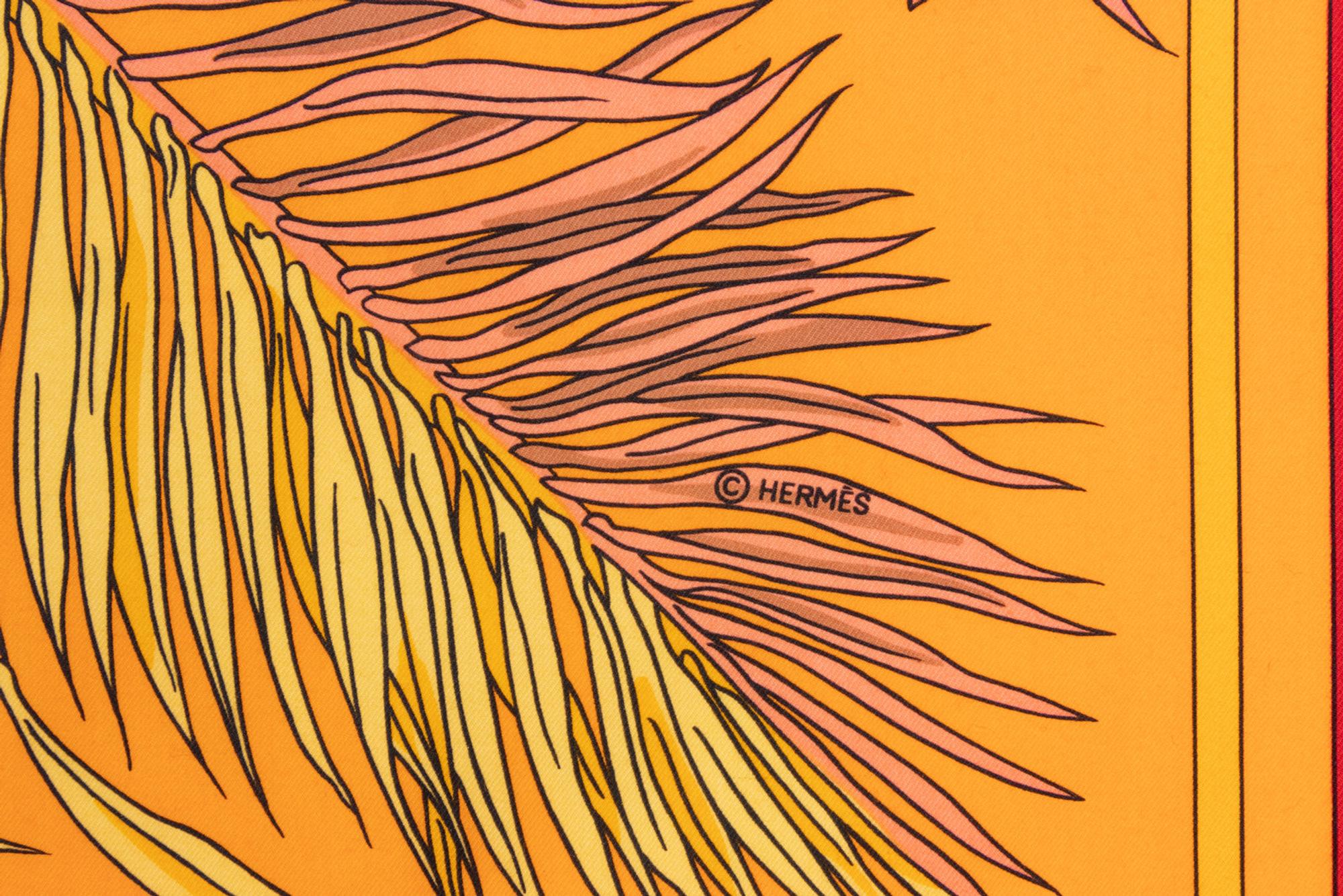 Three Hermès 70cm Cotton Scarf, 1990-2010s