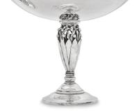 A Set of Three Georg Jensen Silver Compotes