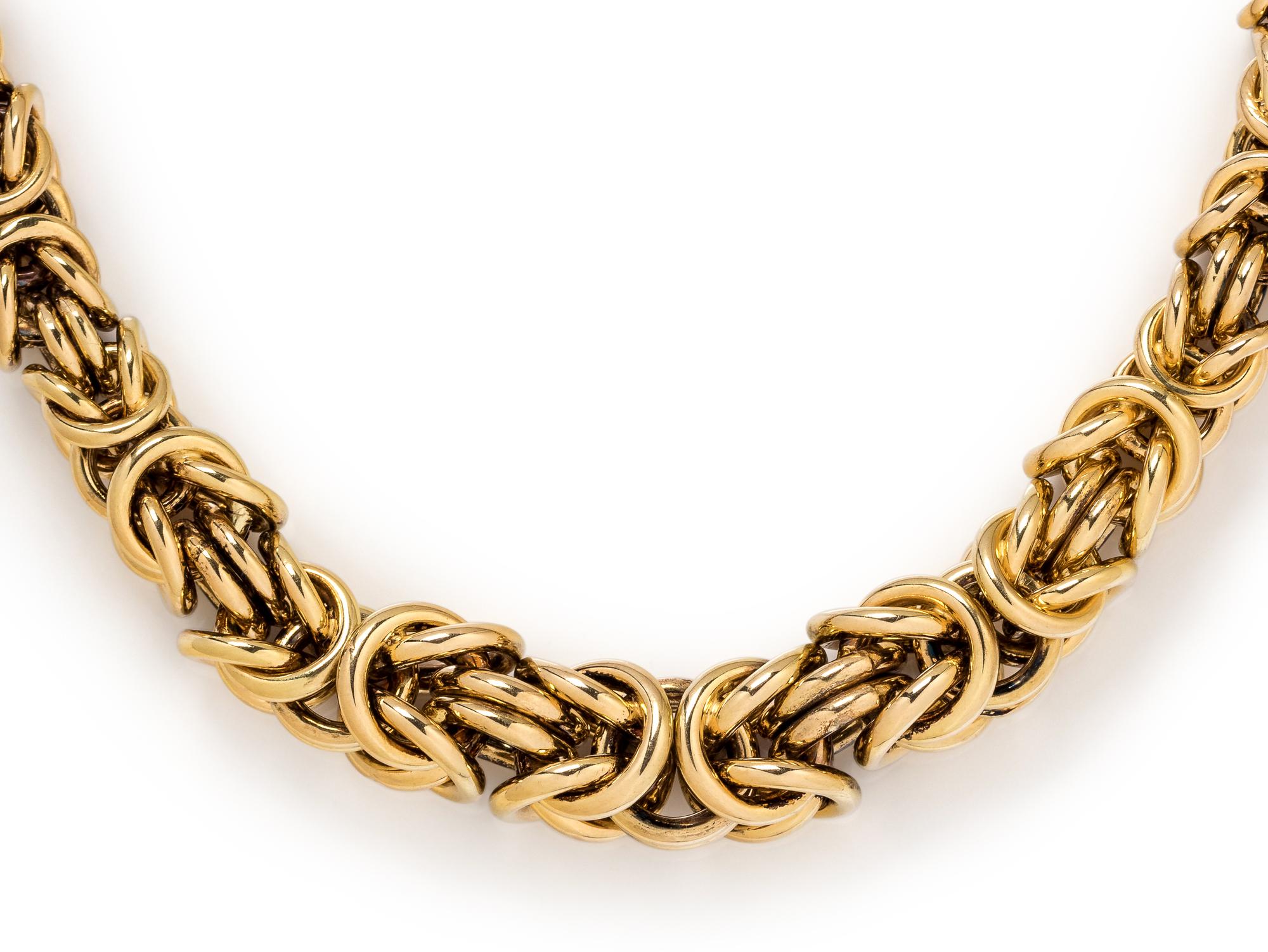 YELLOW GOLD NECKLACE