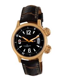 JAEGER-LECOULTRE, REF. 148260, 18K ROSE GOLD 'MASTER COMPRESSOR' WATCH, BOX & MANUALS