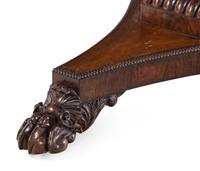 A William IV Rosewood and Mahogany Tilt-Top Breakfast Table Attributed to Gillows of Lancaster