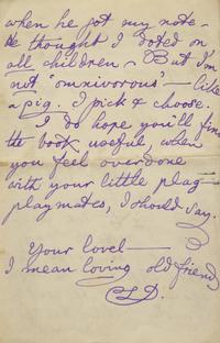 [Literature] Carroll, Lewis (Charles Lutwidge Dodgson). Autograph Letter, signed