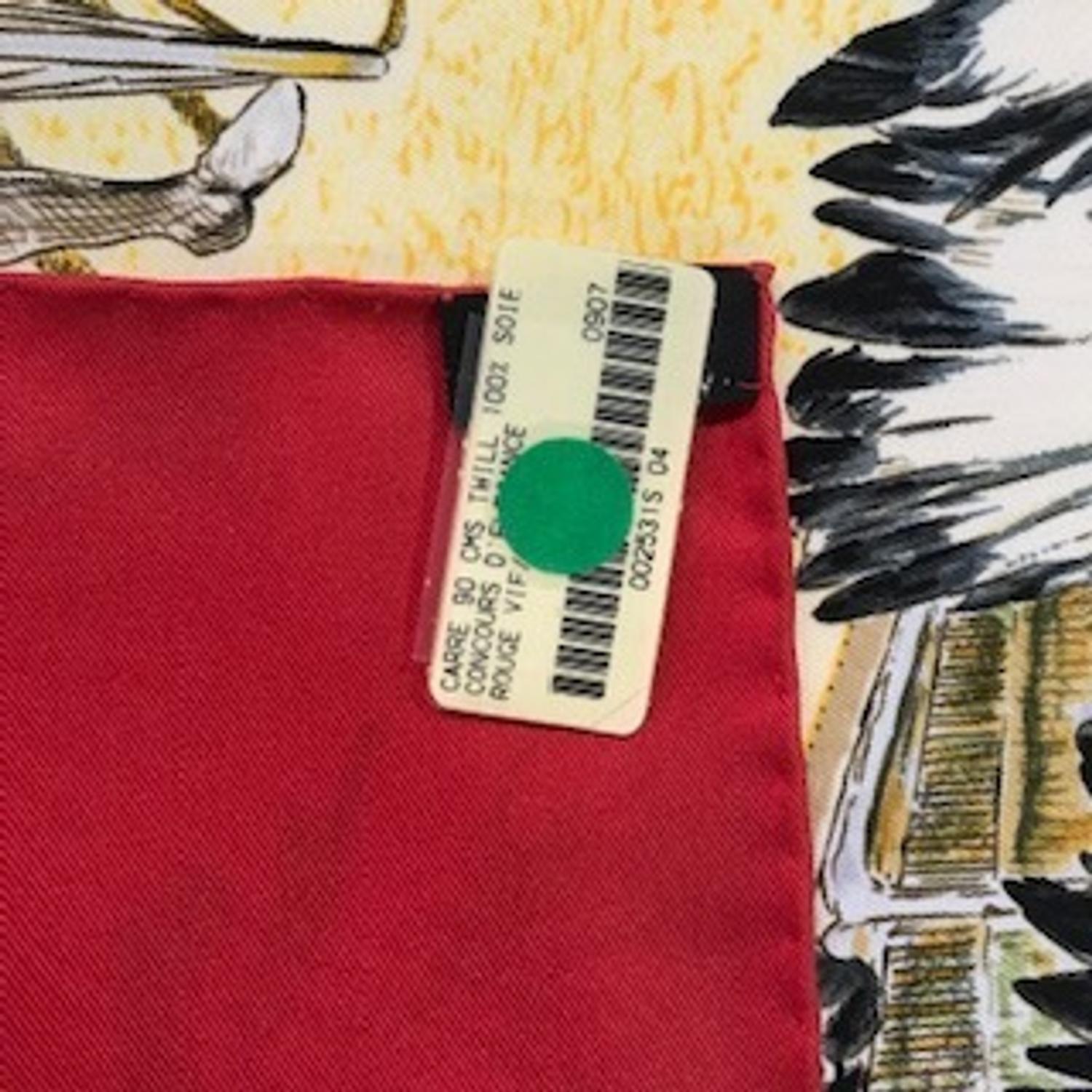 Hermès 90cm Silk Scarf