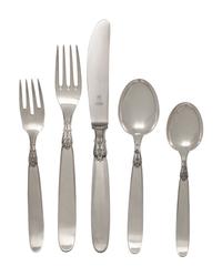 A Buccellati Silver Flatware Service