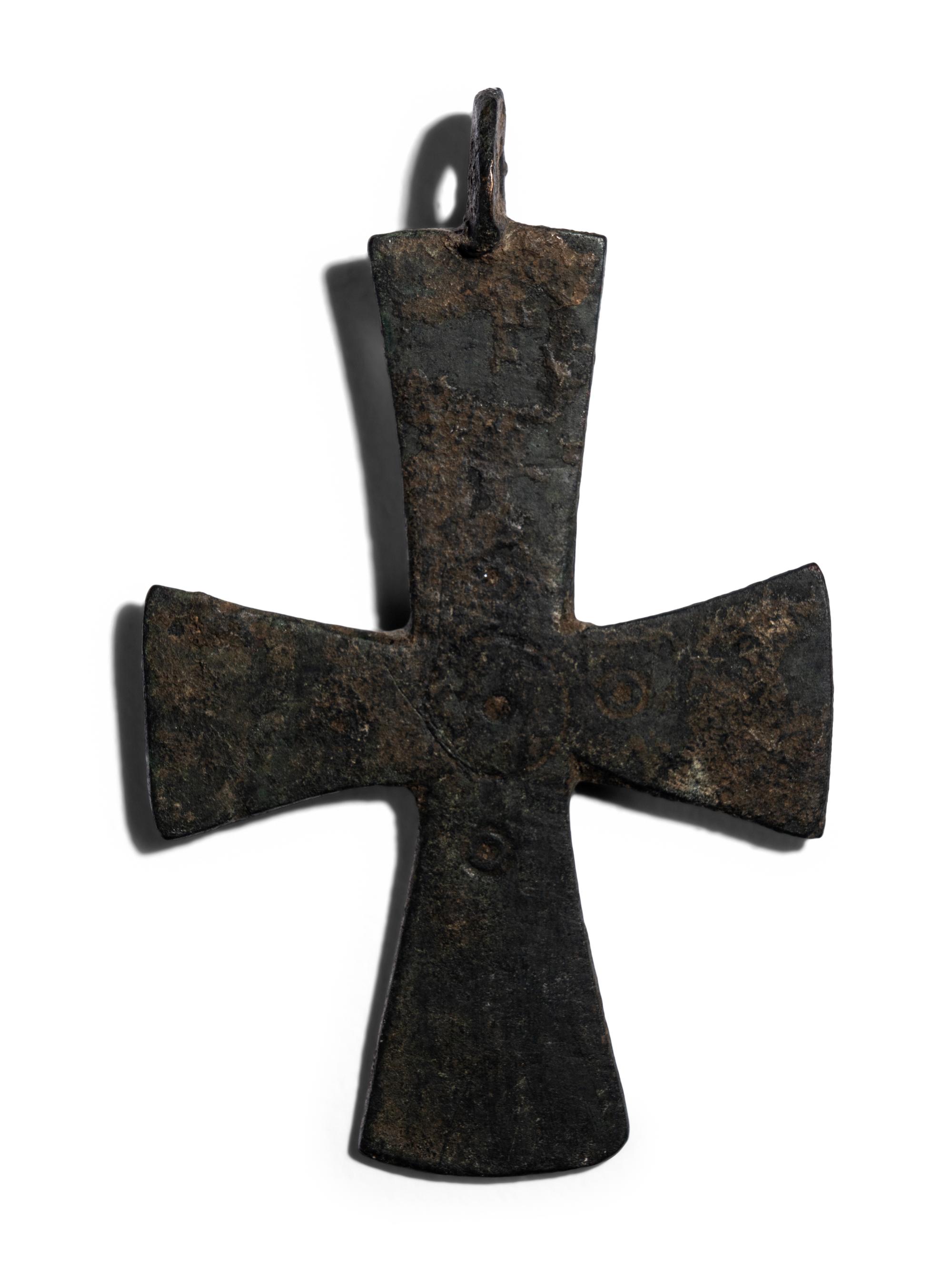 A Byzantine Bronze Cross