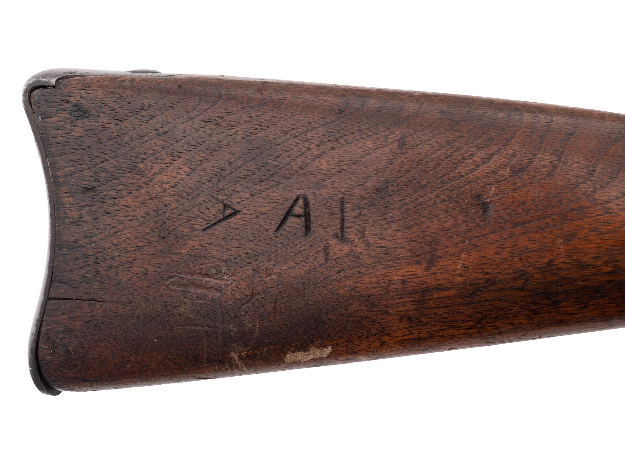 [CIVIL WAR]. Composite US Springfield 1861/1864 rifle musket with bayonet.