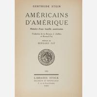 [Literature] Stein, Gertrude Group of 4 Editions of "The Making of Americans"