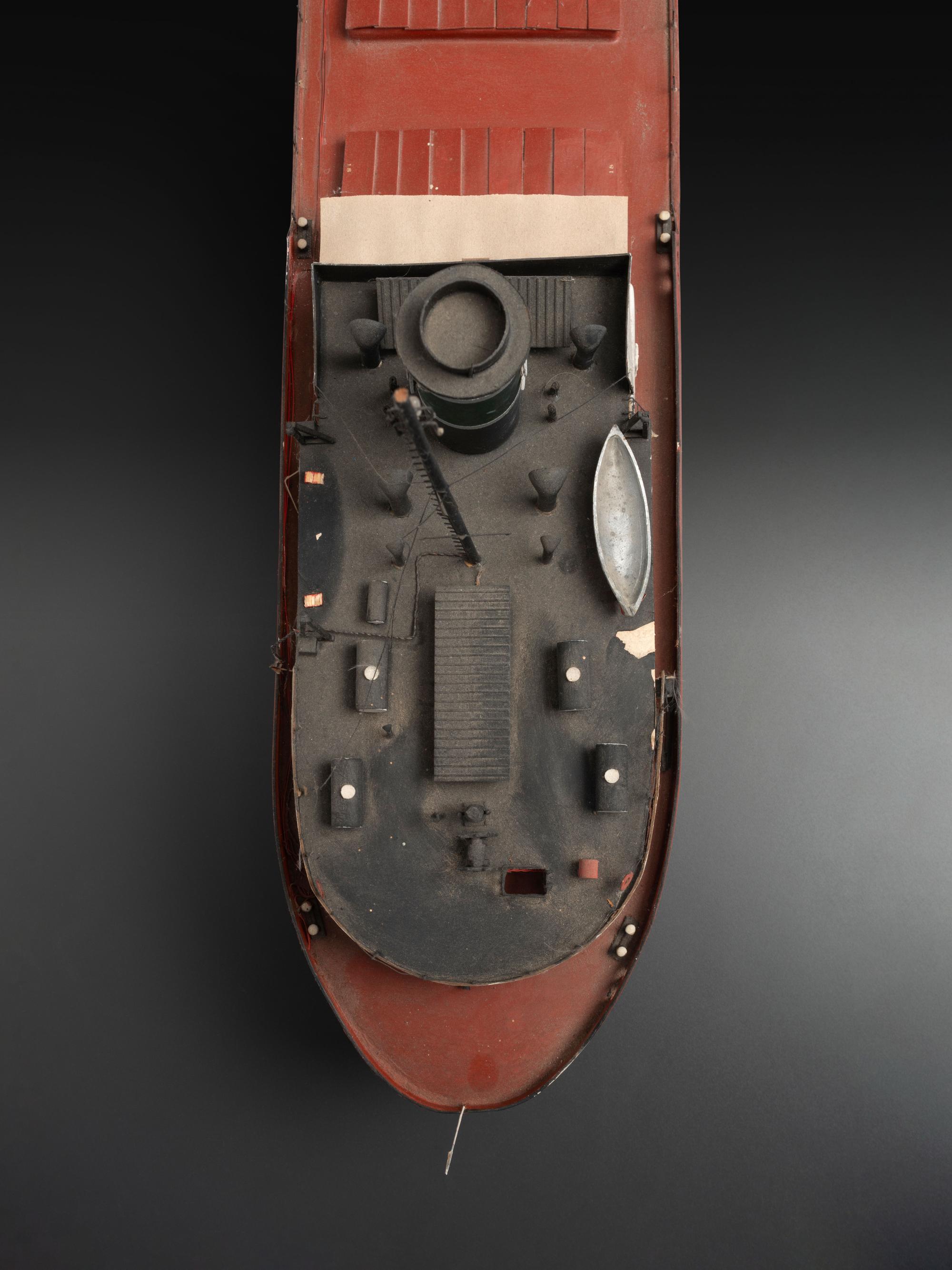 A Great Lakes Bulk Freighter Model, SS Henry Steinbrenner