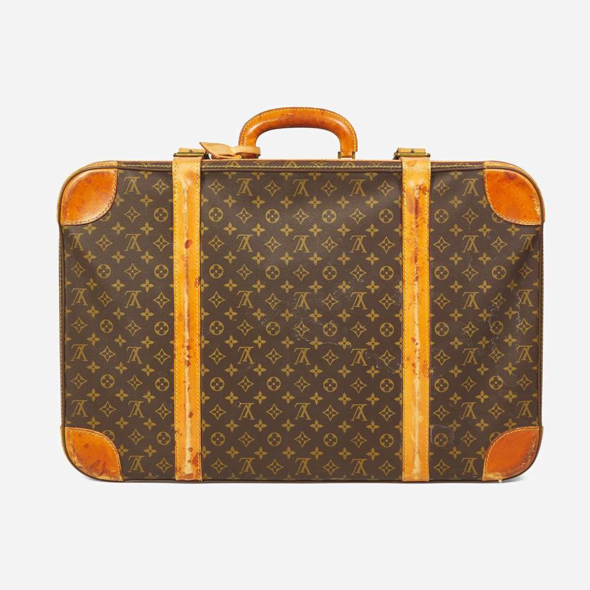 A Louis Vuitton Stratos Monogram Travel Suitcase c.1980