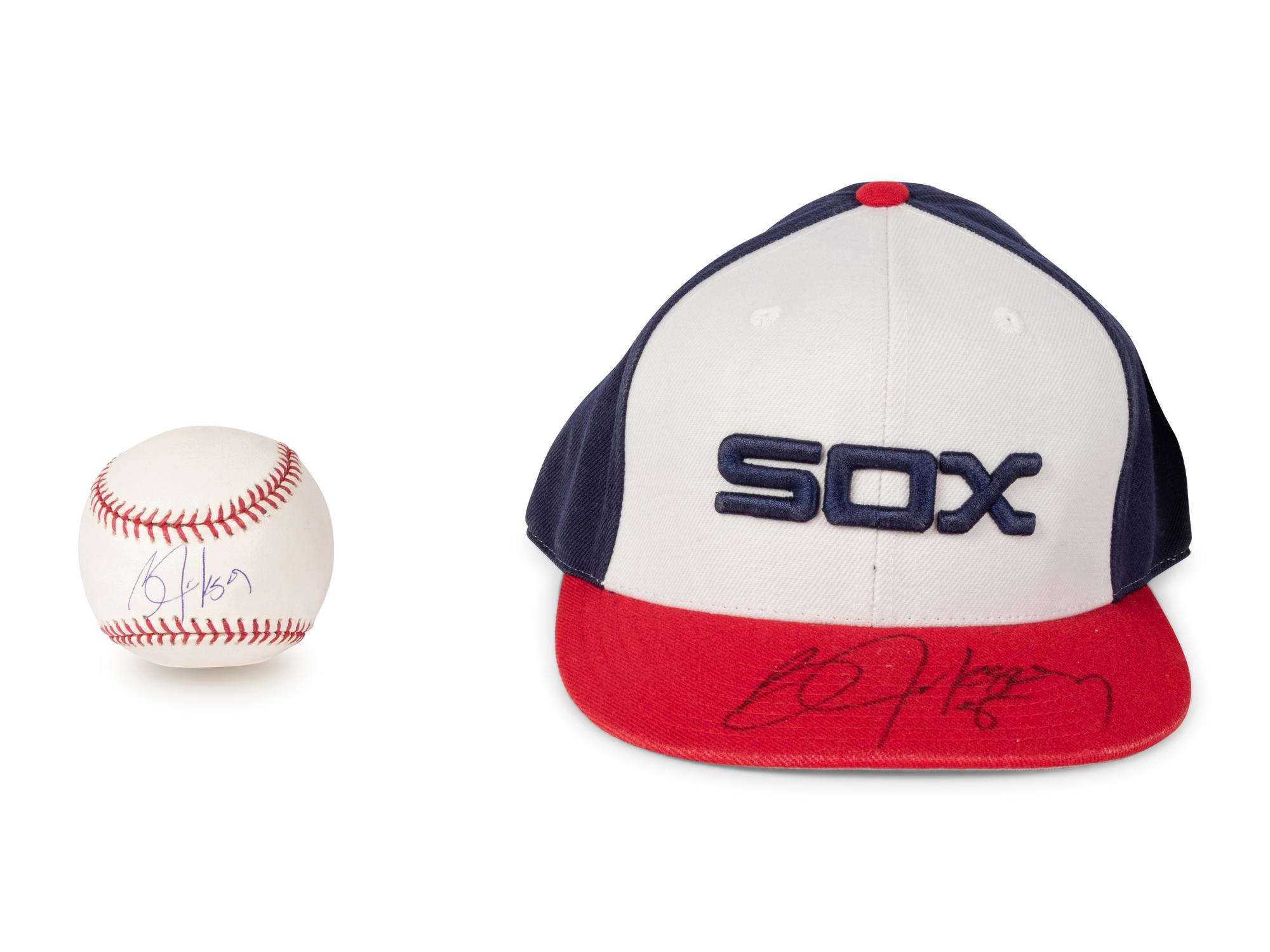 A Group of Bo Jackson Signed Autograph Chicago White Sox Items (Beckett Authentication Services BAS Certified),