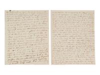 [WESTERN AMERICANA] -- [REPUBLIC OF WEST FLORIDA]. Letters of William Herries (1748-1811), British banker turned American entrepreneur, incl. description of meeting President Jefferson and his journey from New York to New Orleans, 1804-1811.