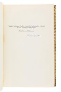 FAULKNER, William (1897-1962). Two works finely bound, comprising: