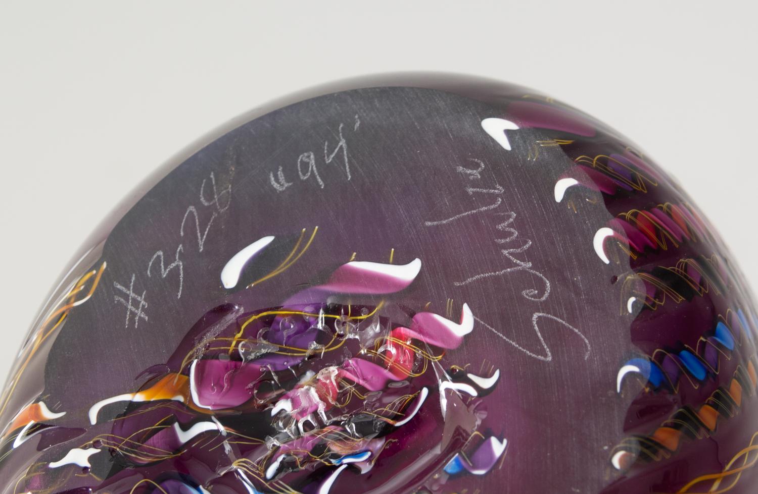 Monumental Vase, 1994 Bandon Glass Art Glass