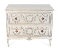 A Louis XVI Style Painted Commode — 20TH CENTURY