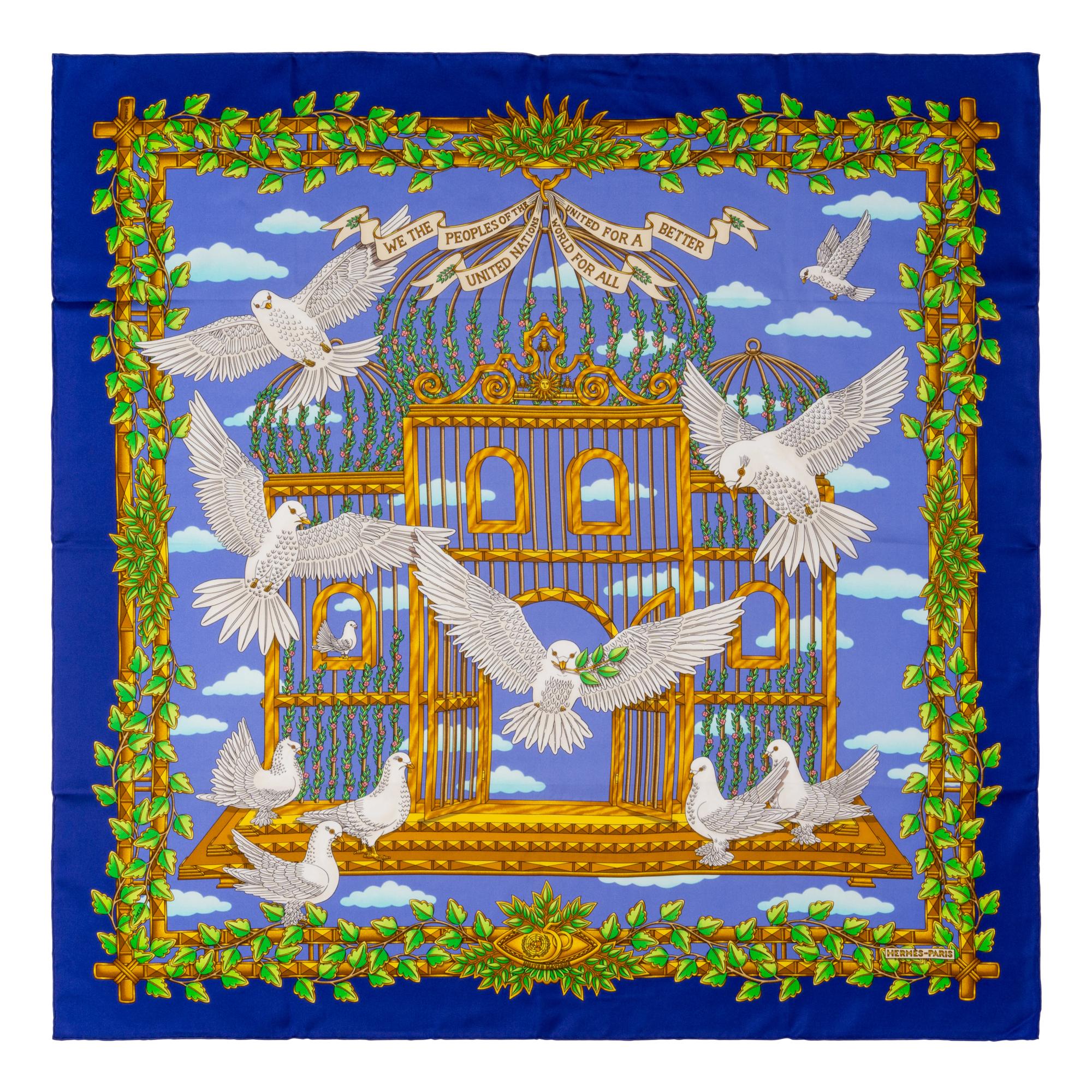 A Group of Four Hermès Scarves