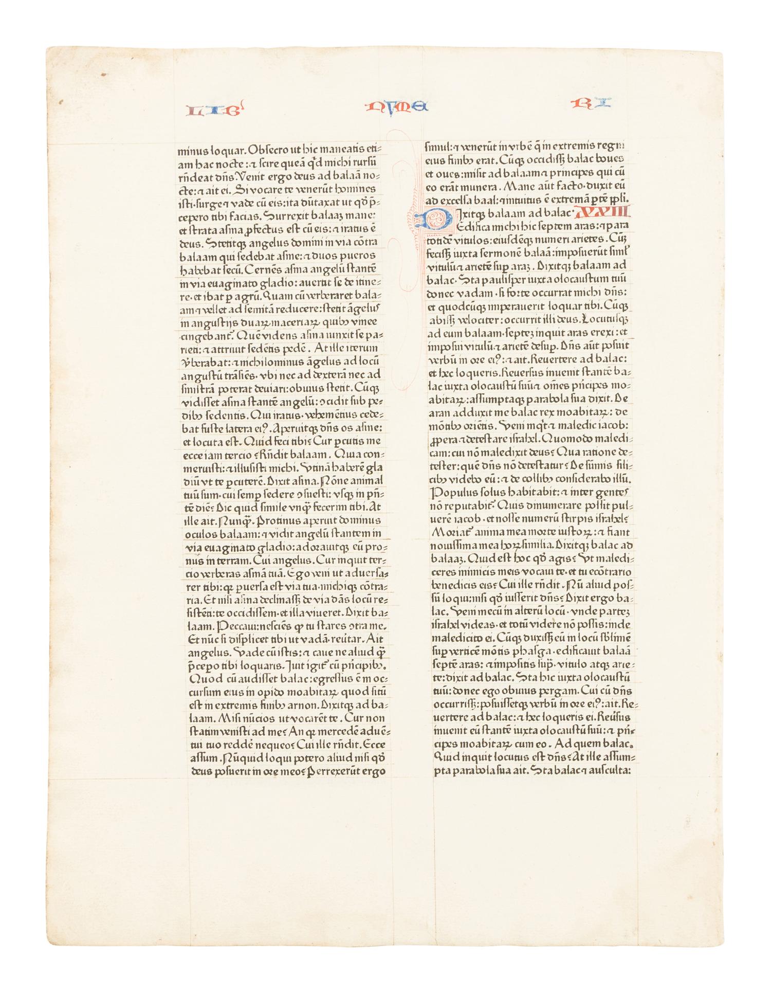 [LEAF BOOK - FUST & SCHOEFFER]. The 1462 Fust & Schoeffer Bible. An essay by Eberhard Koenig...With an Original Leaf from the 1462 Bible. Akron & Evanston: Bruce Ferrini/Hamill & Barker, 1993.