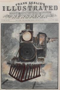 Five Hand Colored Woodblock Rail Road Prints Height 15 x width 9 1/2 inches (each) — LATE 19/EARLY 20TH CENTURY