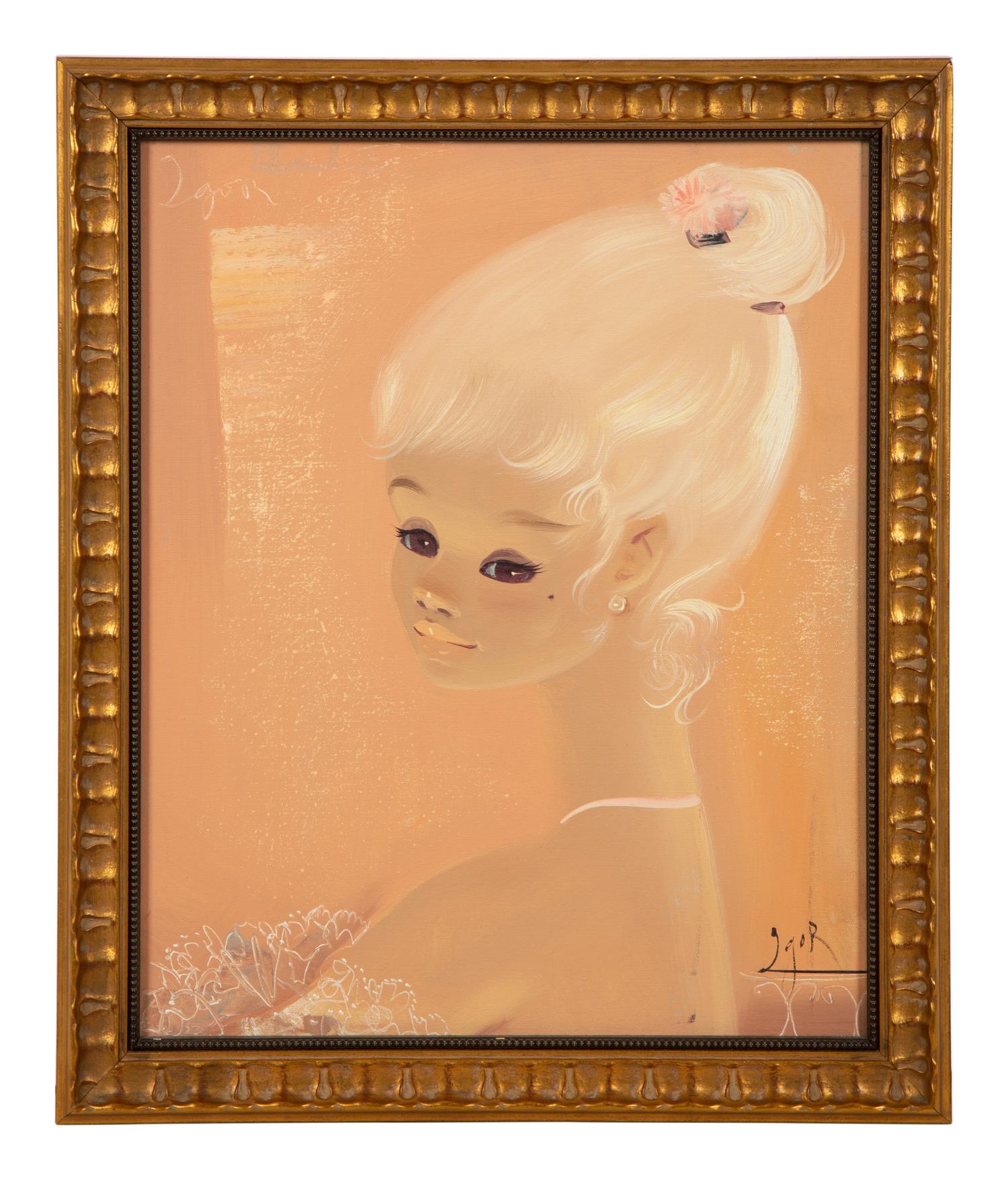 Brown-eyed Blonde Girl