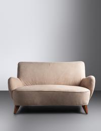 Settee, model 100B Vladimir Kagan Designs Inc., USA