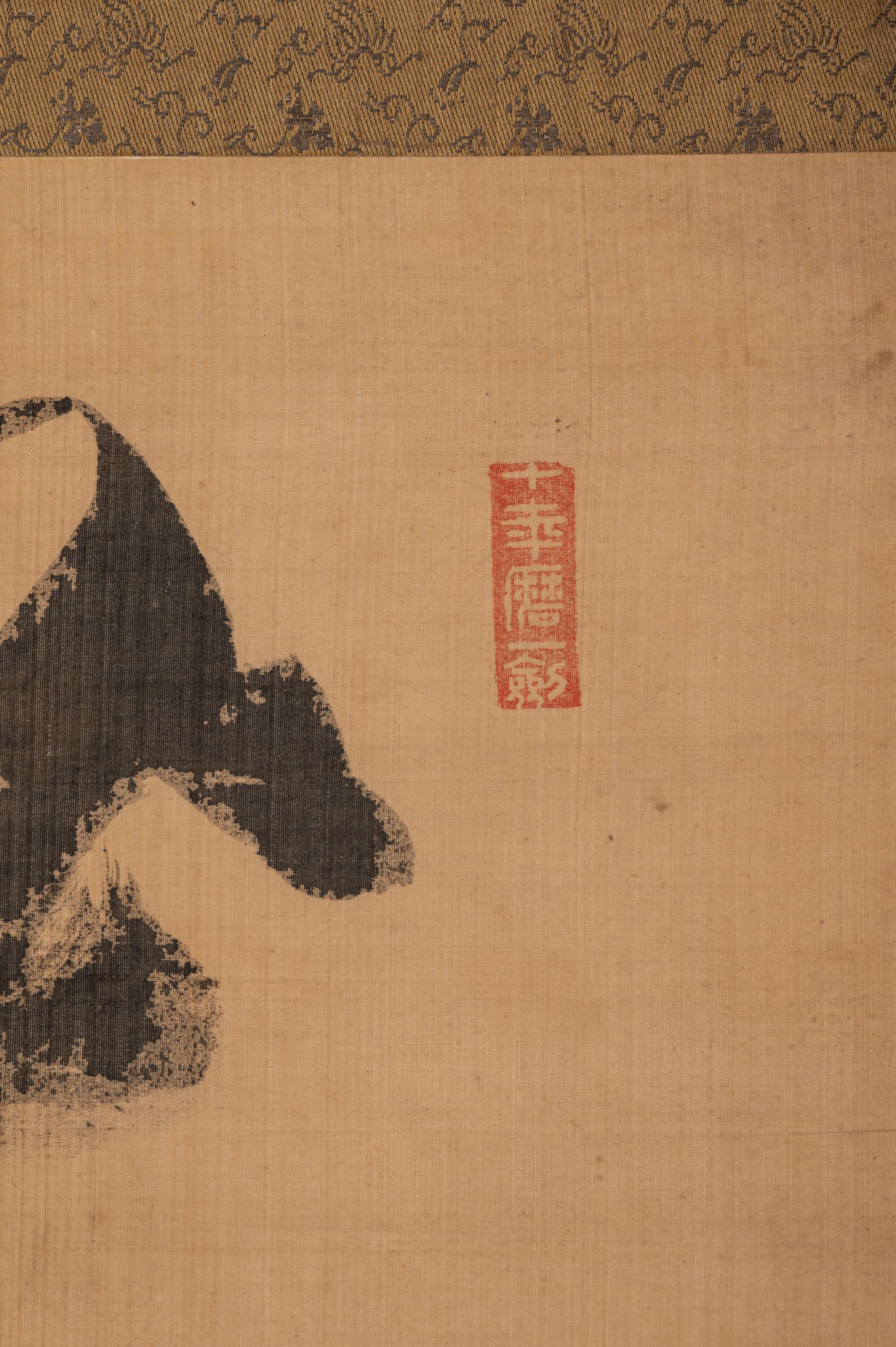 Two Calligraphy Hanging Scrolls