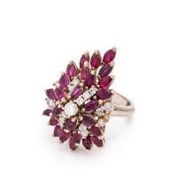 RUBY AND DIAMOND RING
