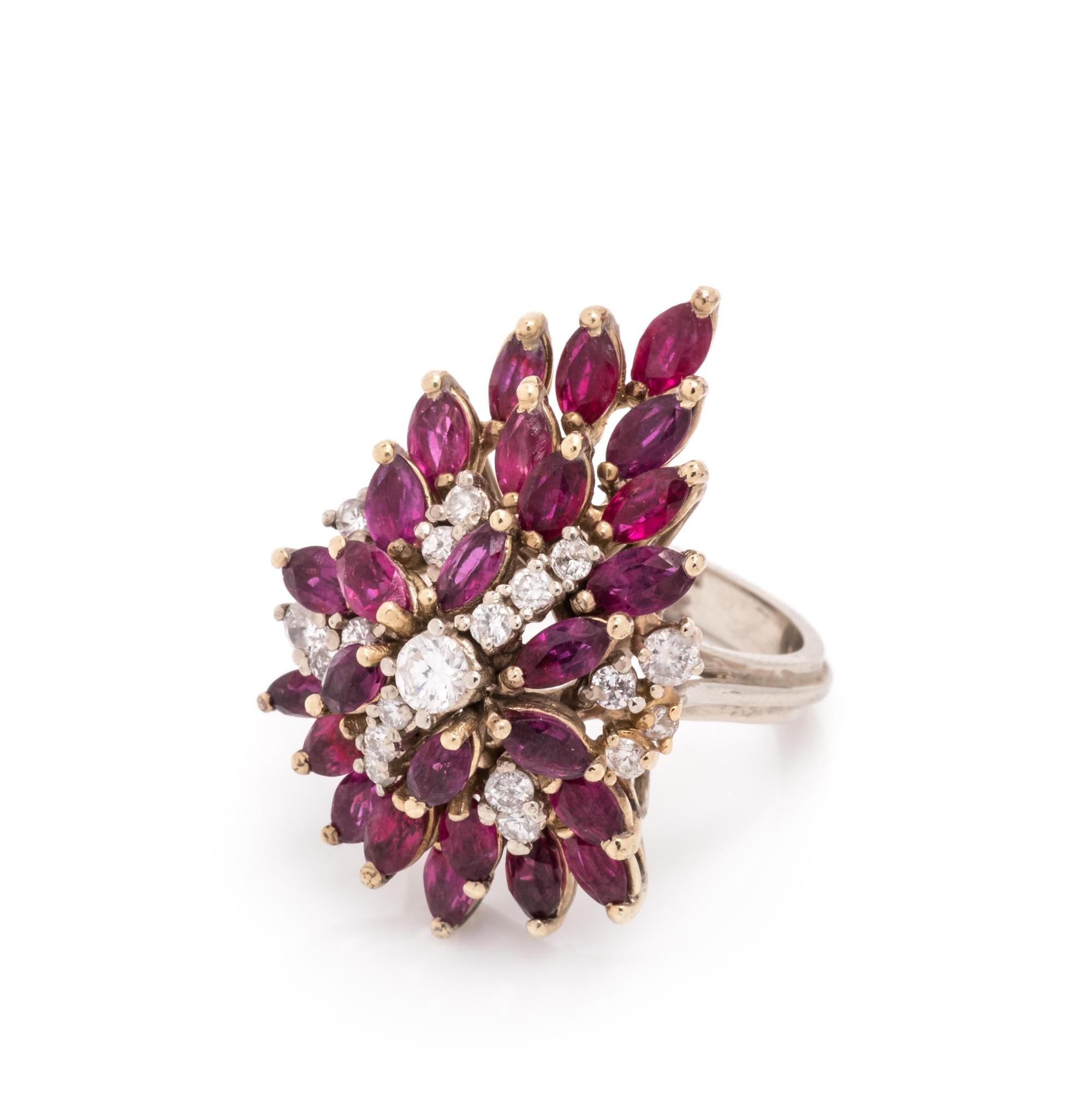 RUBY AND DIAMOND RING