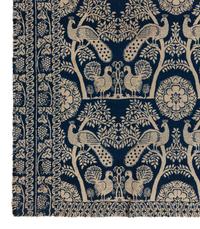 Two Cotton and Wool Jacquard Coverlets