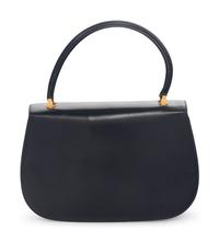 Gucci Leather Bag with Tiger Head Closure, 1970-90s