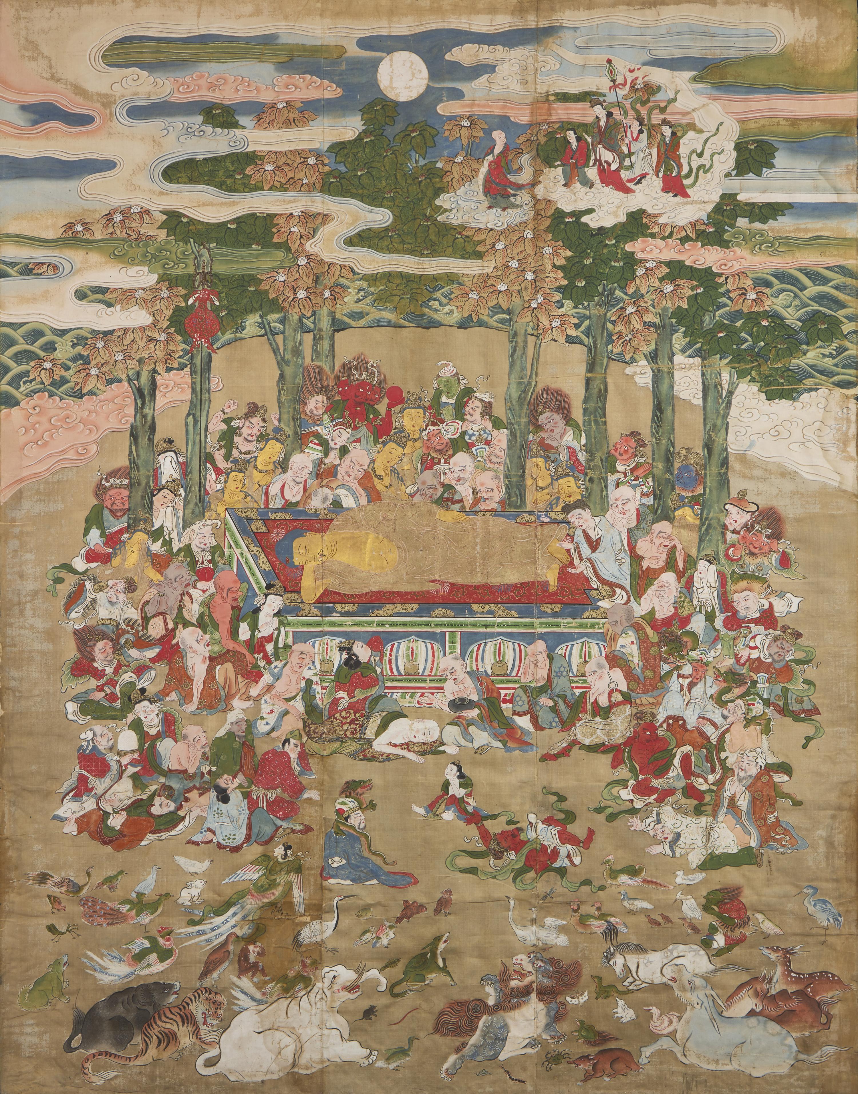Japanese School, Edo Period, Parinirvana