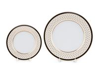 A Group of Fitz and Floyd Porcelain Plates