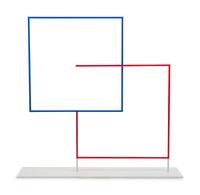 Red and Blue Squares