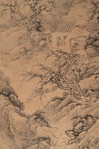 Two Landscape Hanging Scrolls