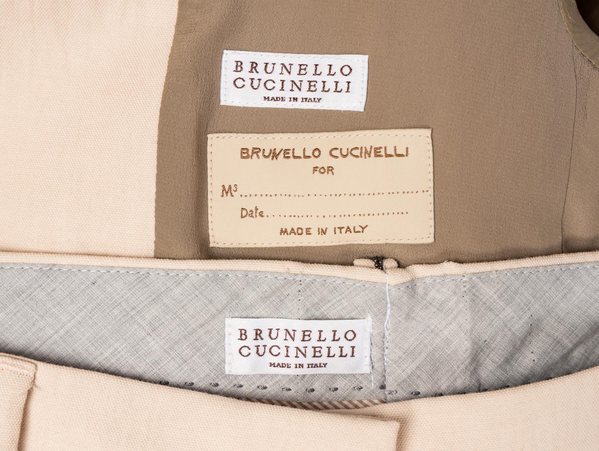 Brunello Cucinelli, Pale Pink Pantsuit