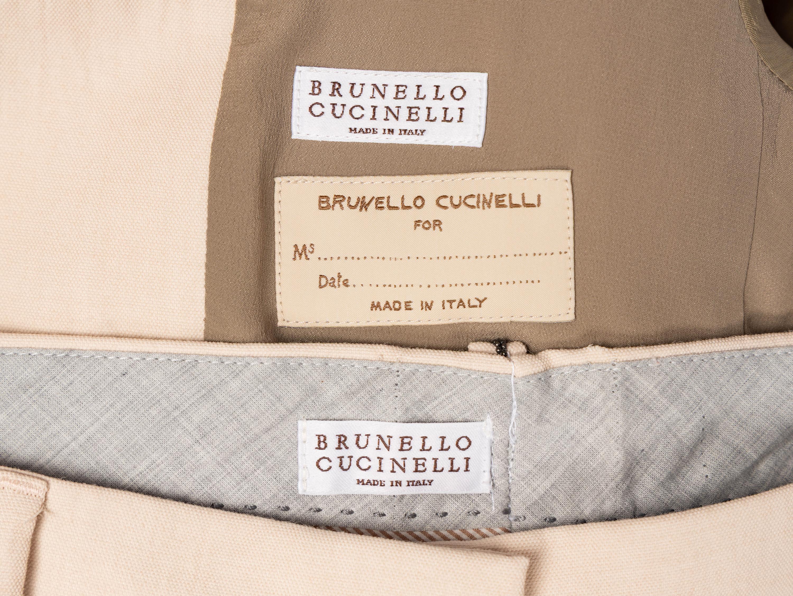 Brunello Cucinelli, Pale Pink Pantsuit